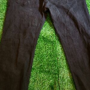 Black Faded Levis Denim Jeans